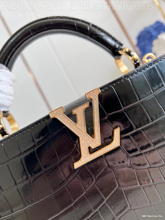 AAA Replica Ru BB-27*18*9CM VUITTON LOUIS CAPUCINES 0806